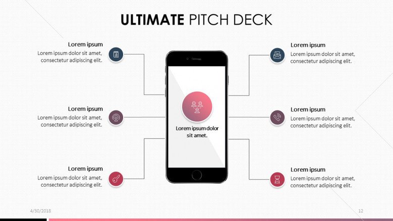 pitch deck mobile app in six key points