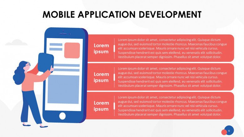 Mobile App Design Slide