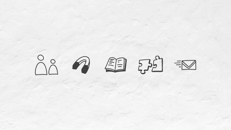 Doodle Icons for business Presentations