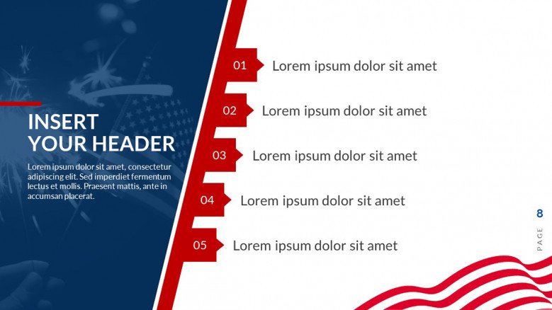 america powerpoint template