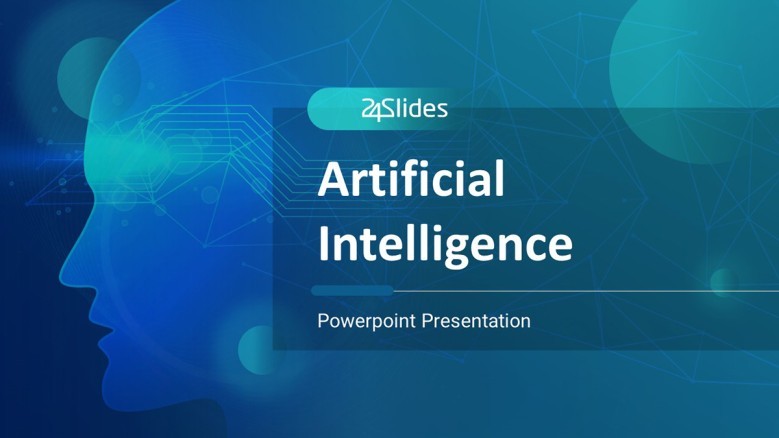Artificial Intelligence PowerPoint Slides in creative style