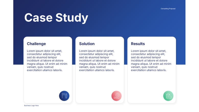 case study slide