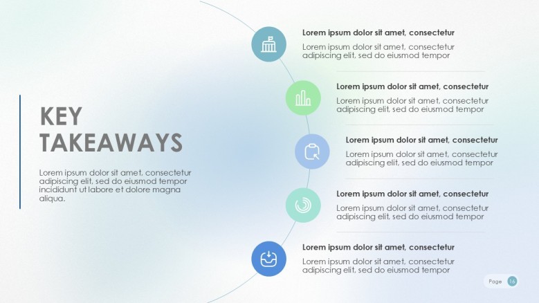 key takeaways slide