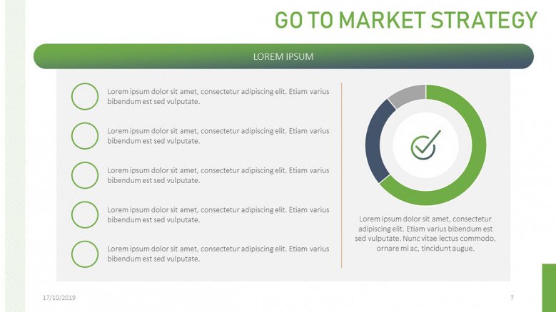 Go To Market Checklist Slide