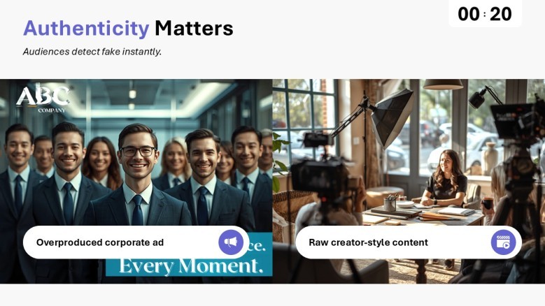 Comparison slide
