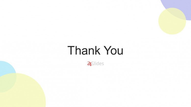 Simple and creative thank you slide for PowerPoint presentations