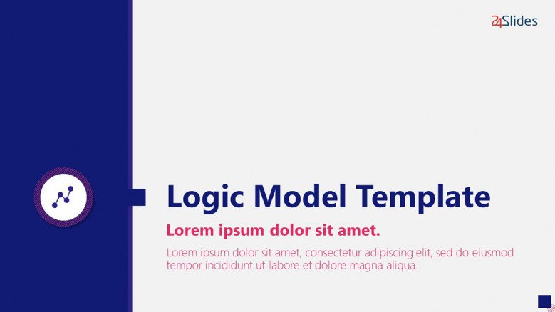 Logic Model PowerPoint Template
