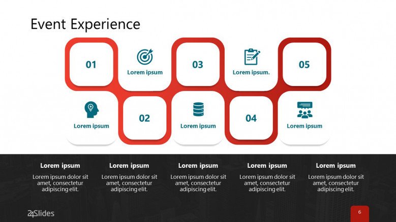 Creative Event Experience Process Slide