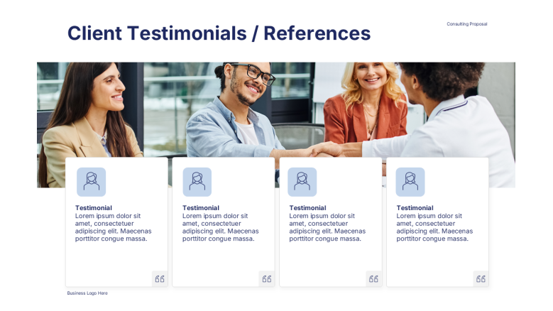testimonials slide