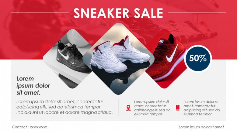 Sneaker Sale Flyer