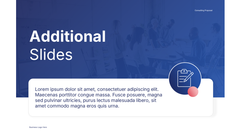 additional slides ppt