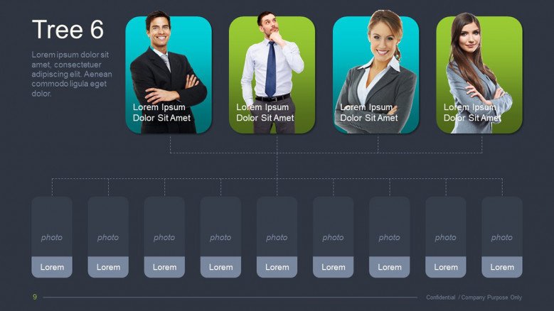 Visual Organizational Chart for a project