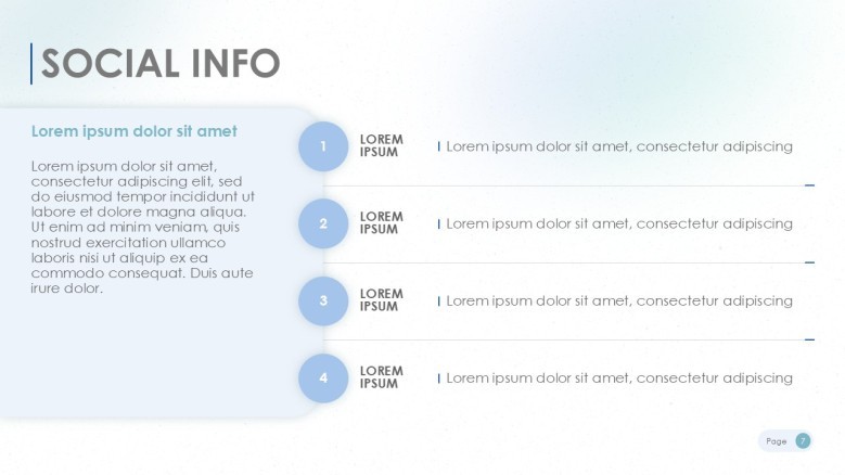 process slide for academic presentation with icons and text