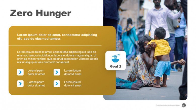SDG 3 Zero Hunger Slide
