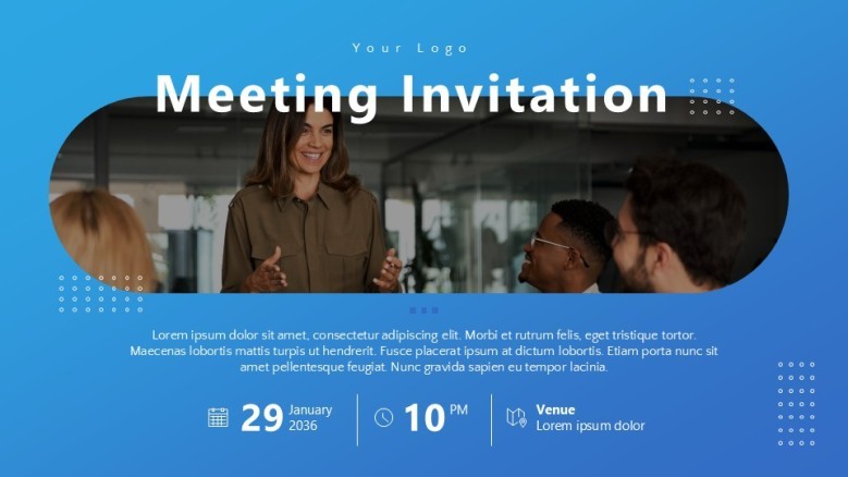 Creative Meeting Invitation Template