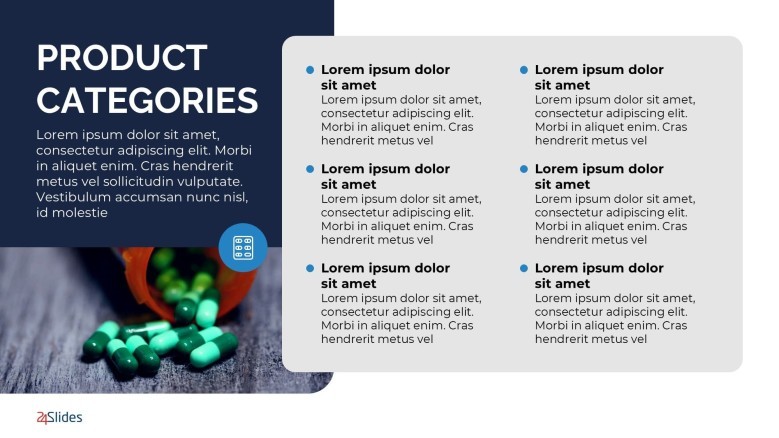 Pharma Company Products Slide