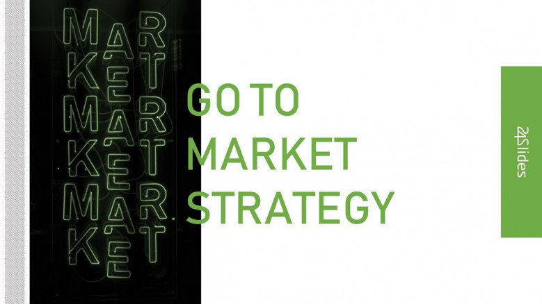 Creative Title Slide for a Go To Market Presentation