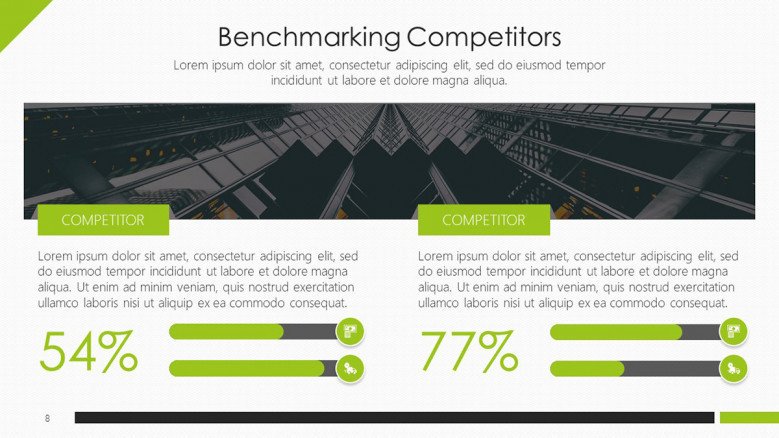 Bench marketing competitors slide