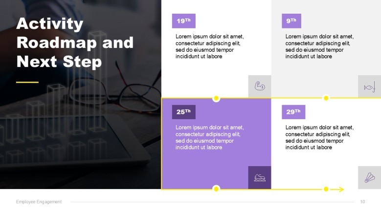 Team Engagement Activities Slide in PowerPoint