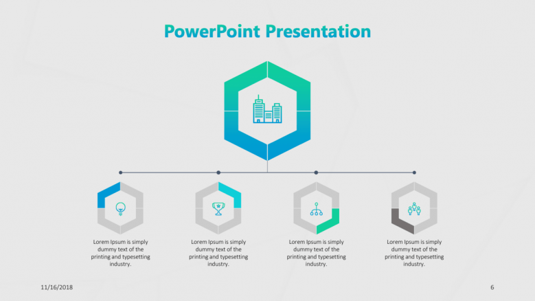 consulting presentation in timeline chart