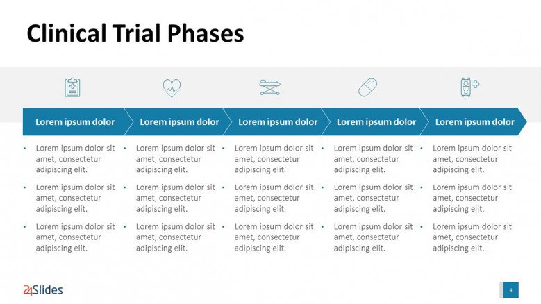 Clinical Trial Phases Presentation Slide