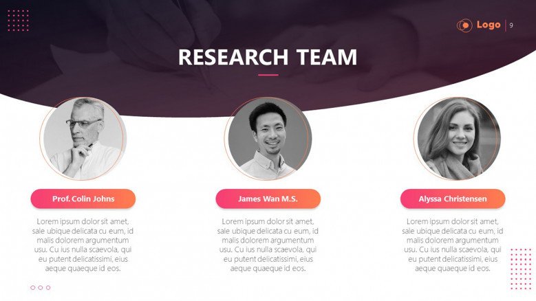 Research Team Slide