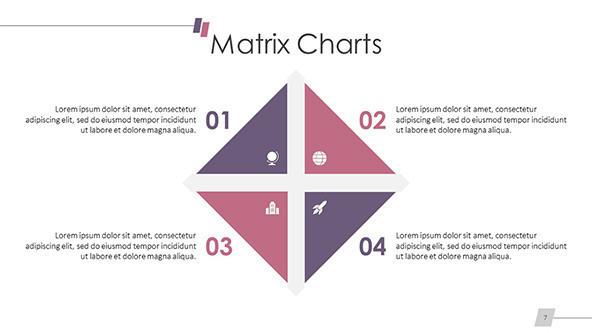 FREE Matrix Chart PowerPoint Template PowerPoint Template