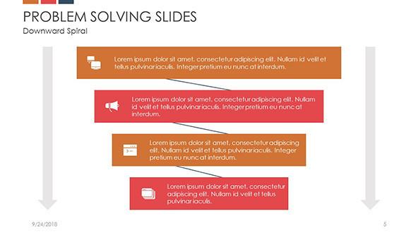 Problem solving slide in four key factors