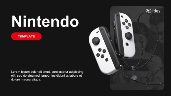 Nintendo PowerPoint Data Charts for Most Popular Games