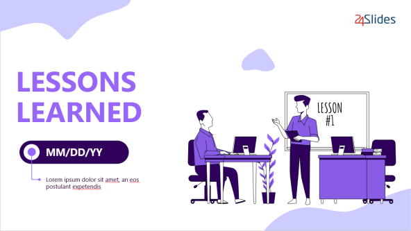 Lessons Learned Presentation Template | Free PowerPoint Template