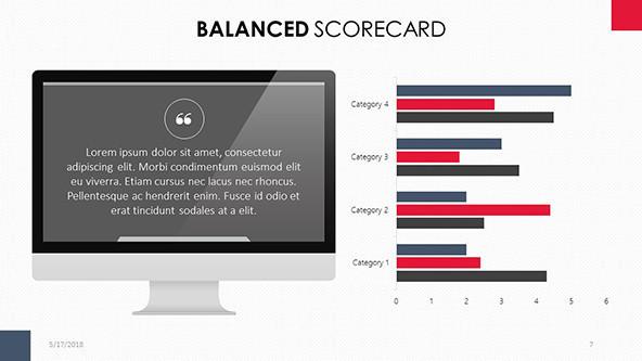 FREE Google Slides Balance Scorecard Template PowerPoint Template