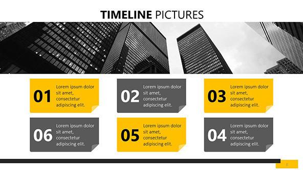 FREE Timeline Pictures PowerPoint Template PowerPoint Template